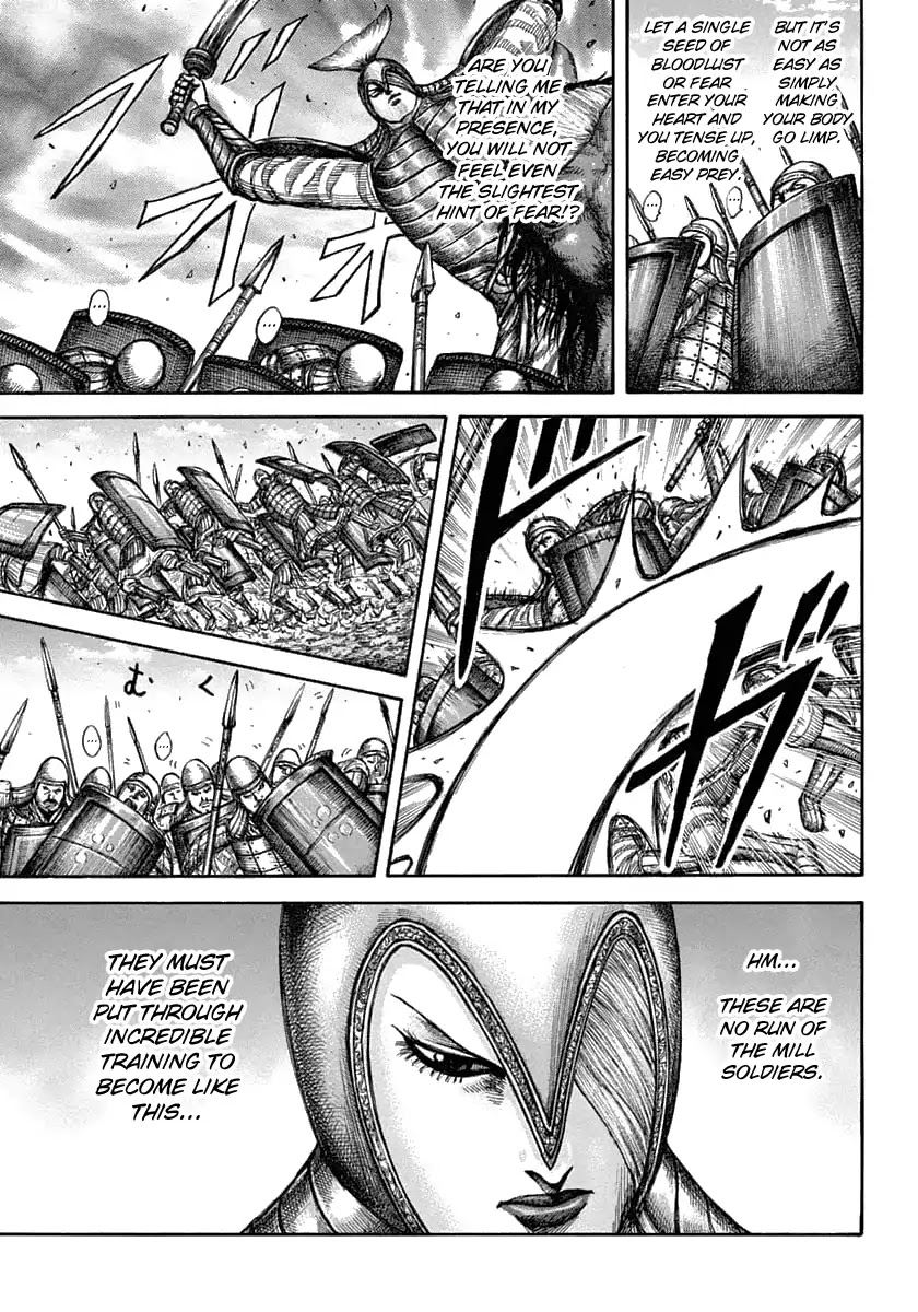 Kingdom manga, chapter 605, page 8 of 18