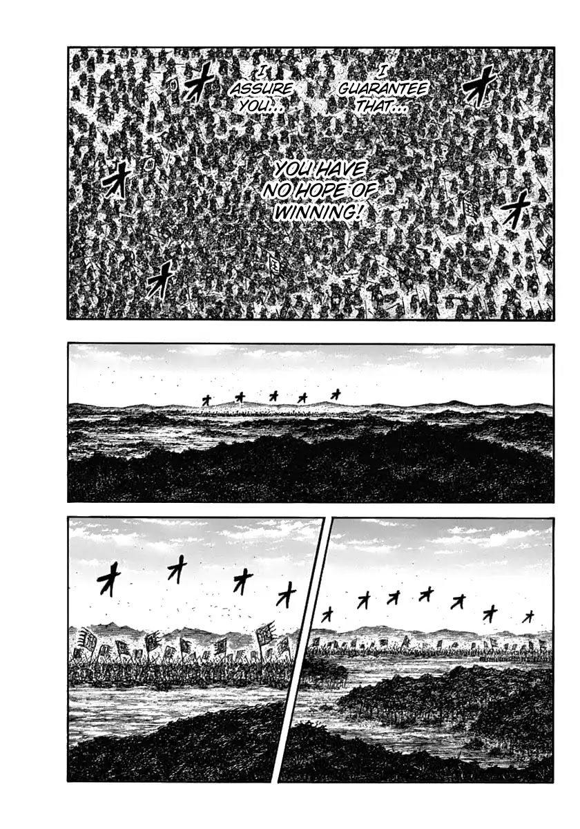 Kingdom manga, chapter 608, page 13 of 20