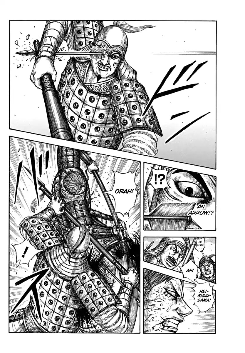 Kingdom manga, chapter 608, page 16 of 20