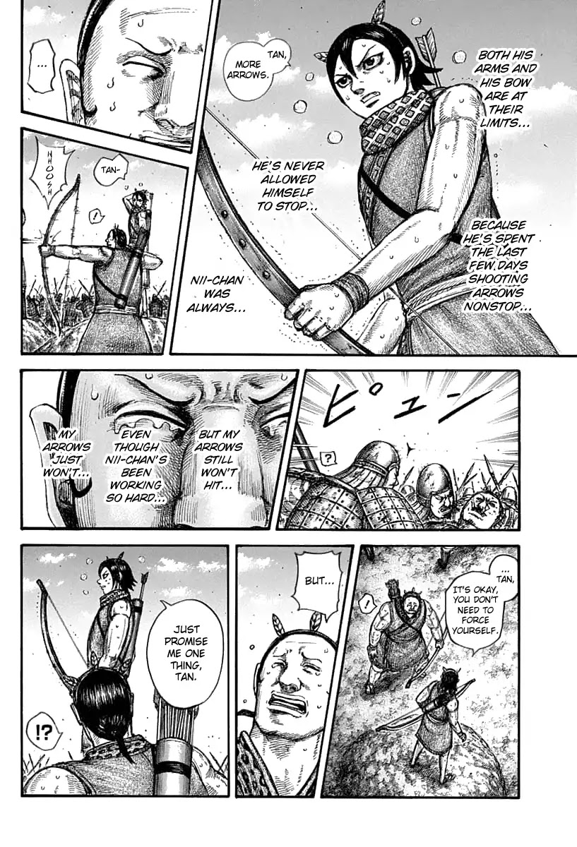 Kingdom manga, chapter 608, page 18 of 20
