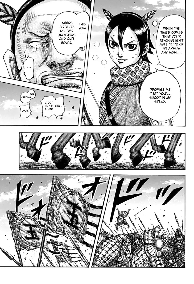 Kingdom manga, chapter 608, page 19 of 20