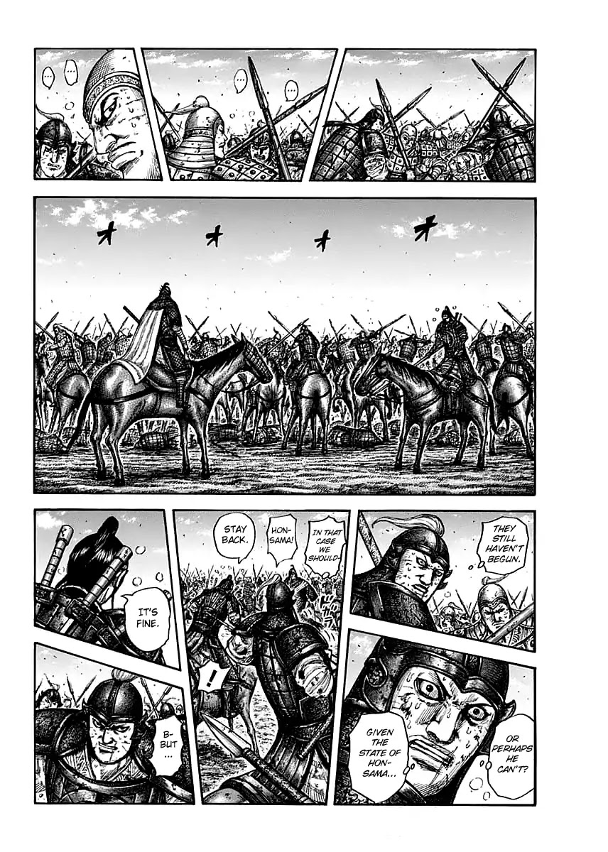 Kingdom manga, chapter 609, page 10 of 20