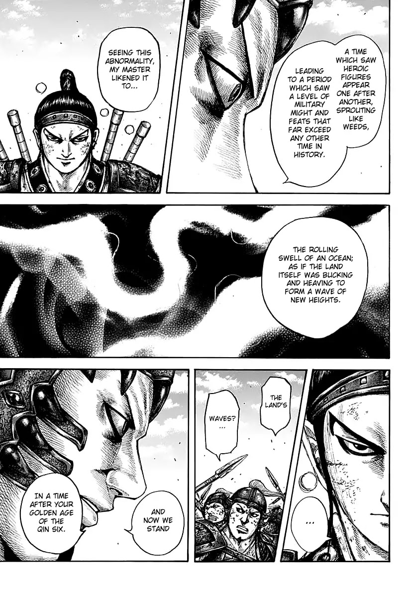 Kingdom manga, chapter 609, page 13 of 20