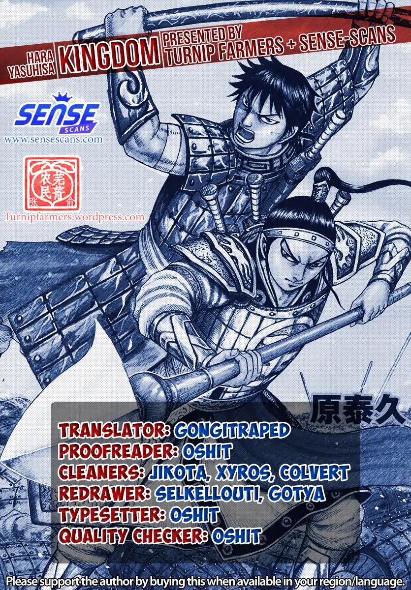 Kingdom Chapter 610 page 1 - Chapter 610: Rinshoujo's Advice