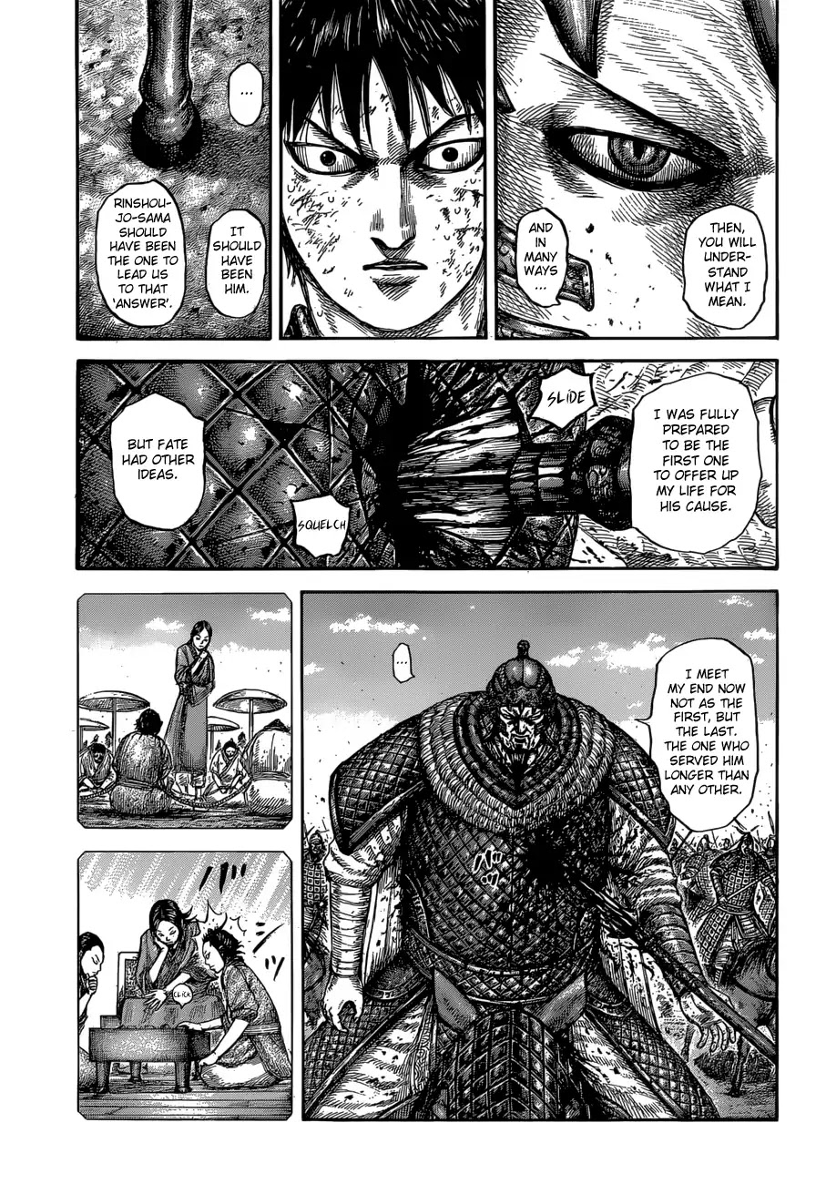 Kingdom Chapter 610 page 18 - Chapter 610: Rinshoujo's Advice