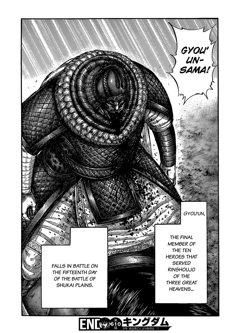 Kingdom Chapter 610 page 20 - Chapter 610: Rinshoujo's Advice