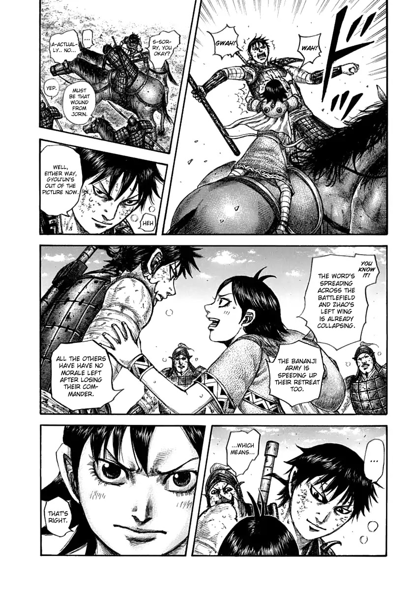 Kingdom Chapter 611 page 7 - Chapter 611: Ousen's Advantage