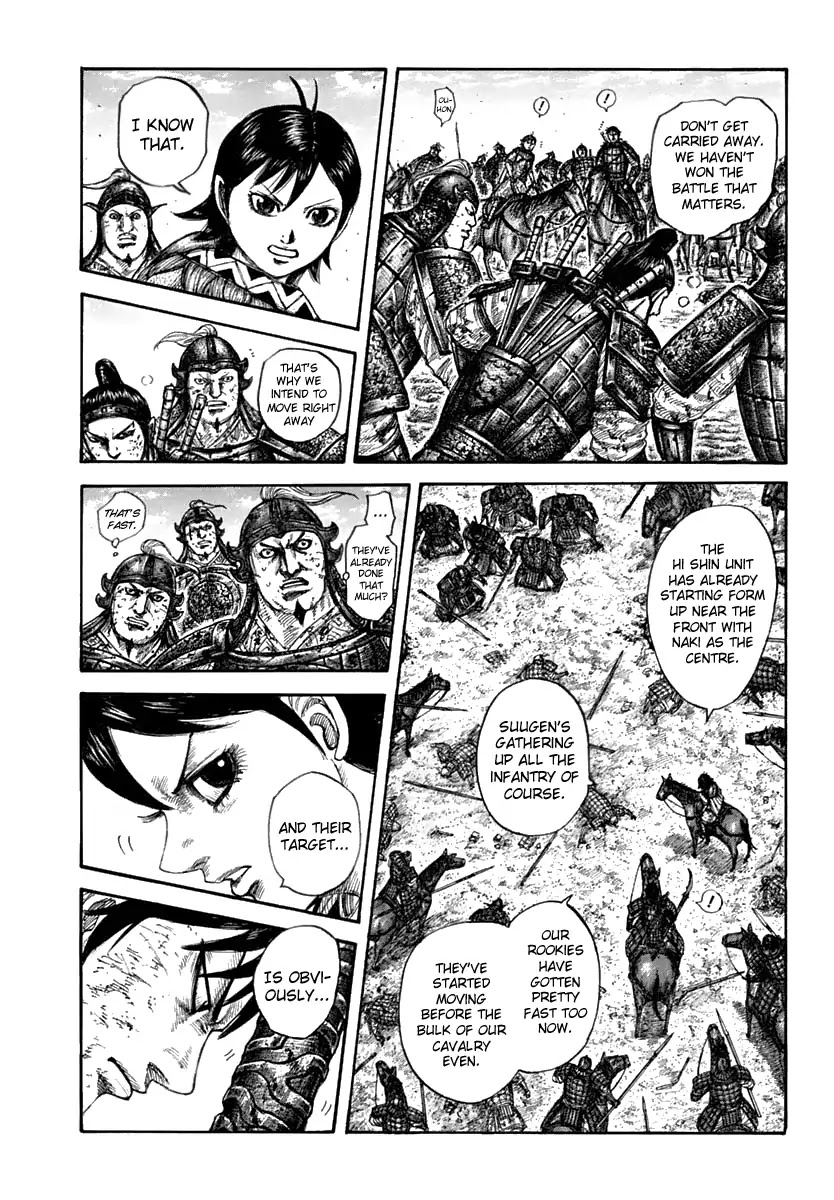 Kingdom Chapter 611 page 9 - Chapter 611: Ousen's Advantage