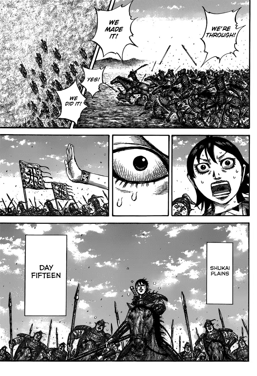 Kingdom Chapter 613 page 11 - Chapter 613: Certain Victory