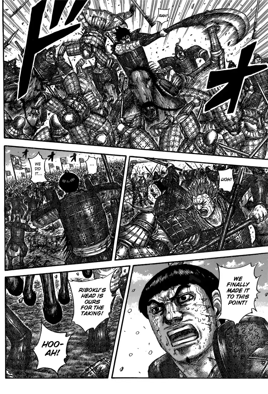 Kingdom Chapter 613 page 14 - Chapter 613: Certain Victory