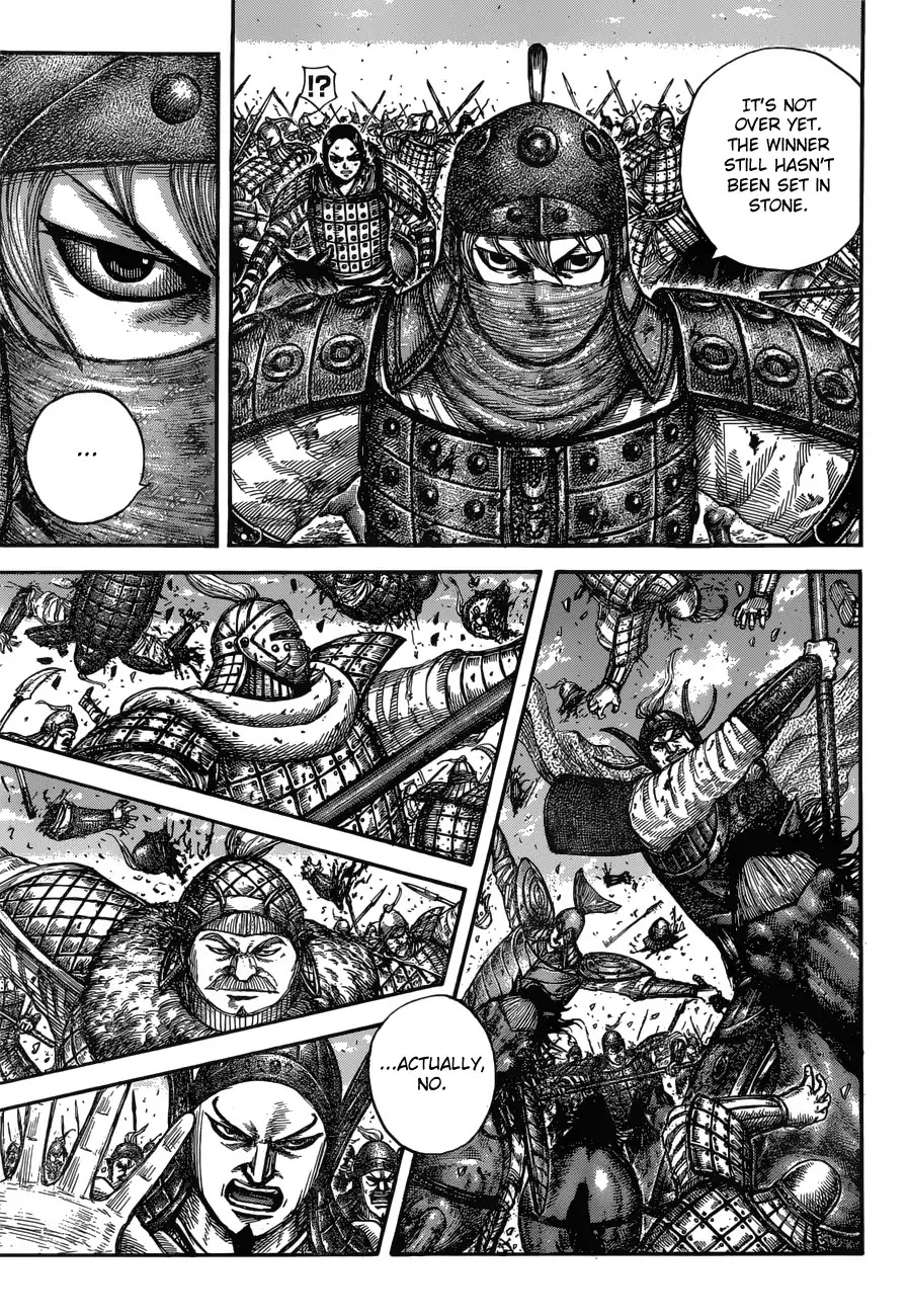 Kingdom Chapter 613 page 19 - Chapter 613: Certain Victory