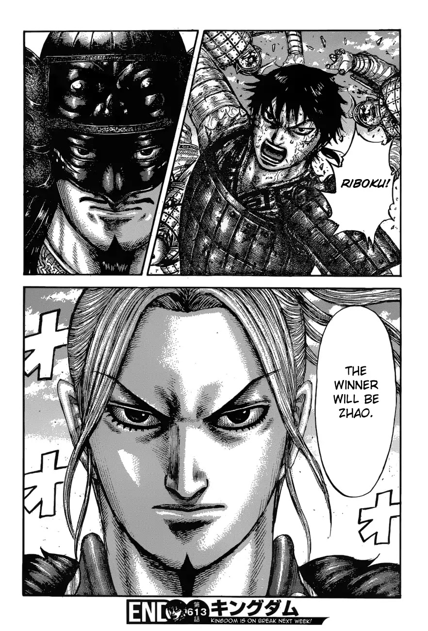 Kingdom Chapter 613 page 20 - Chapter 613: Certain Victory