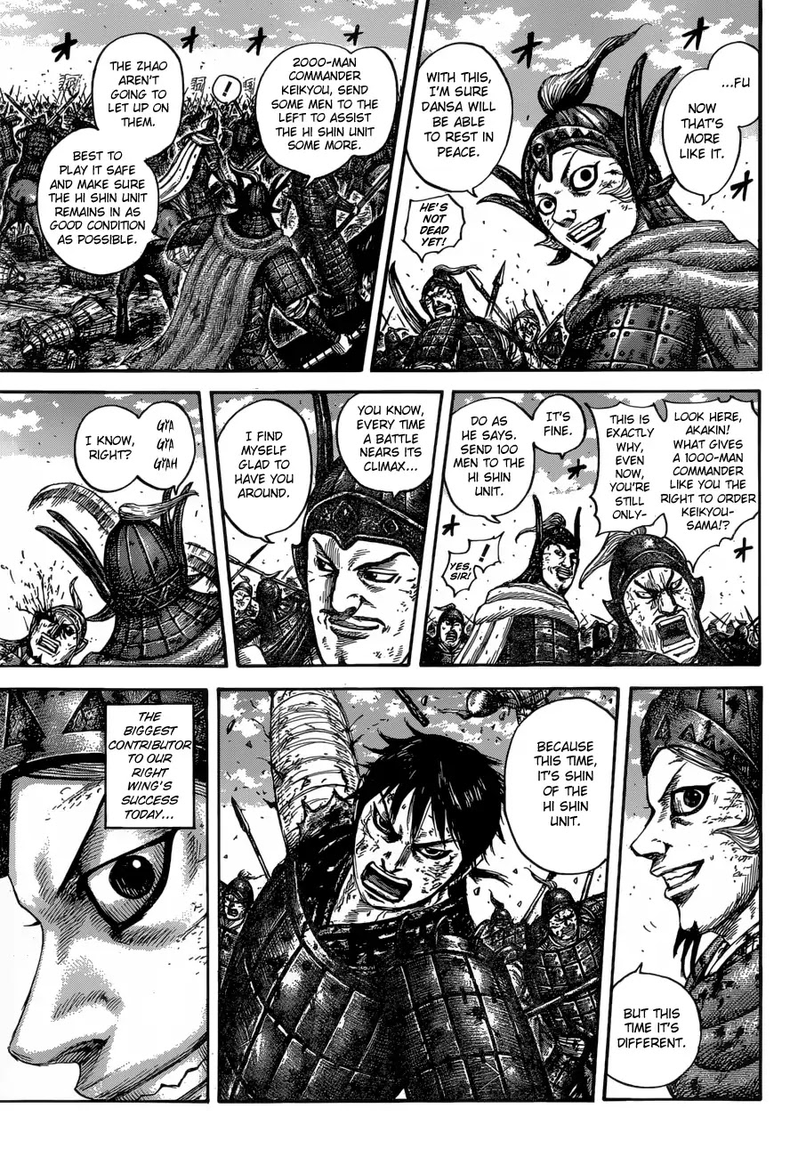 Kingdom Chapter 613 page 5 - Chapter 613: Certain Victory