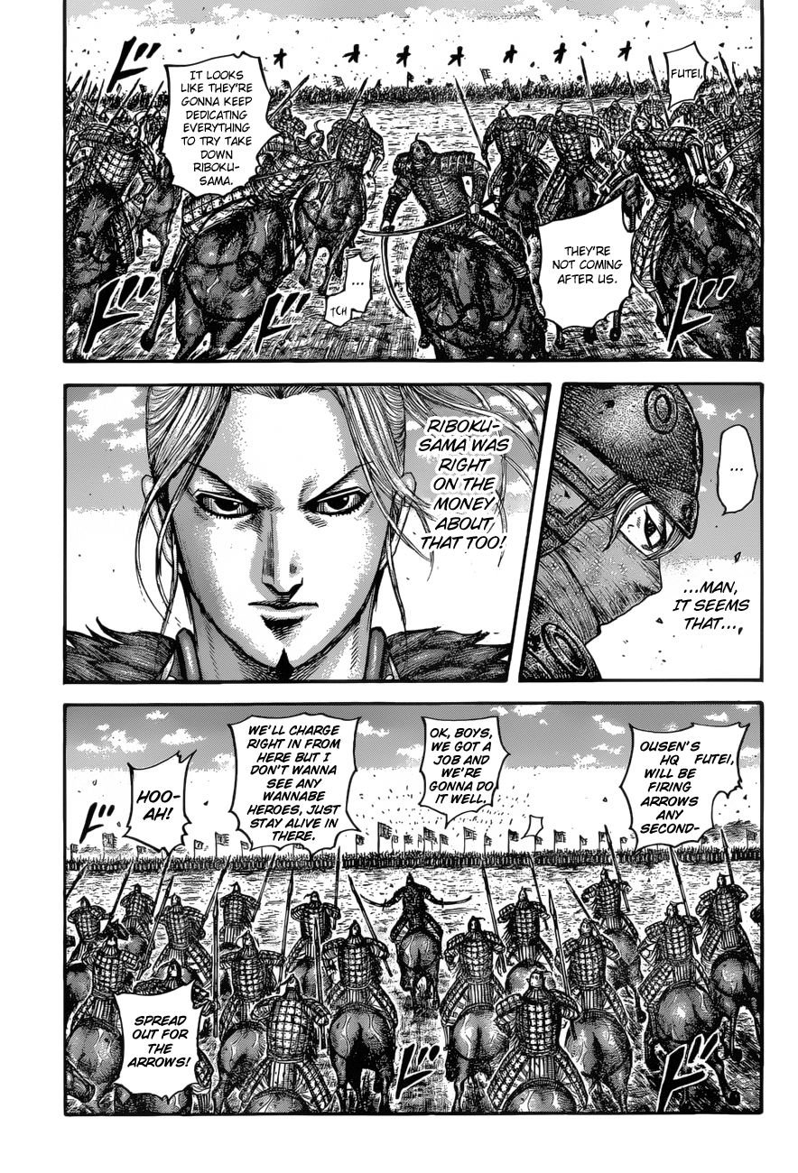 Kingdom Chapter 614 page 11 - Chapter 614: Pincer Attack