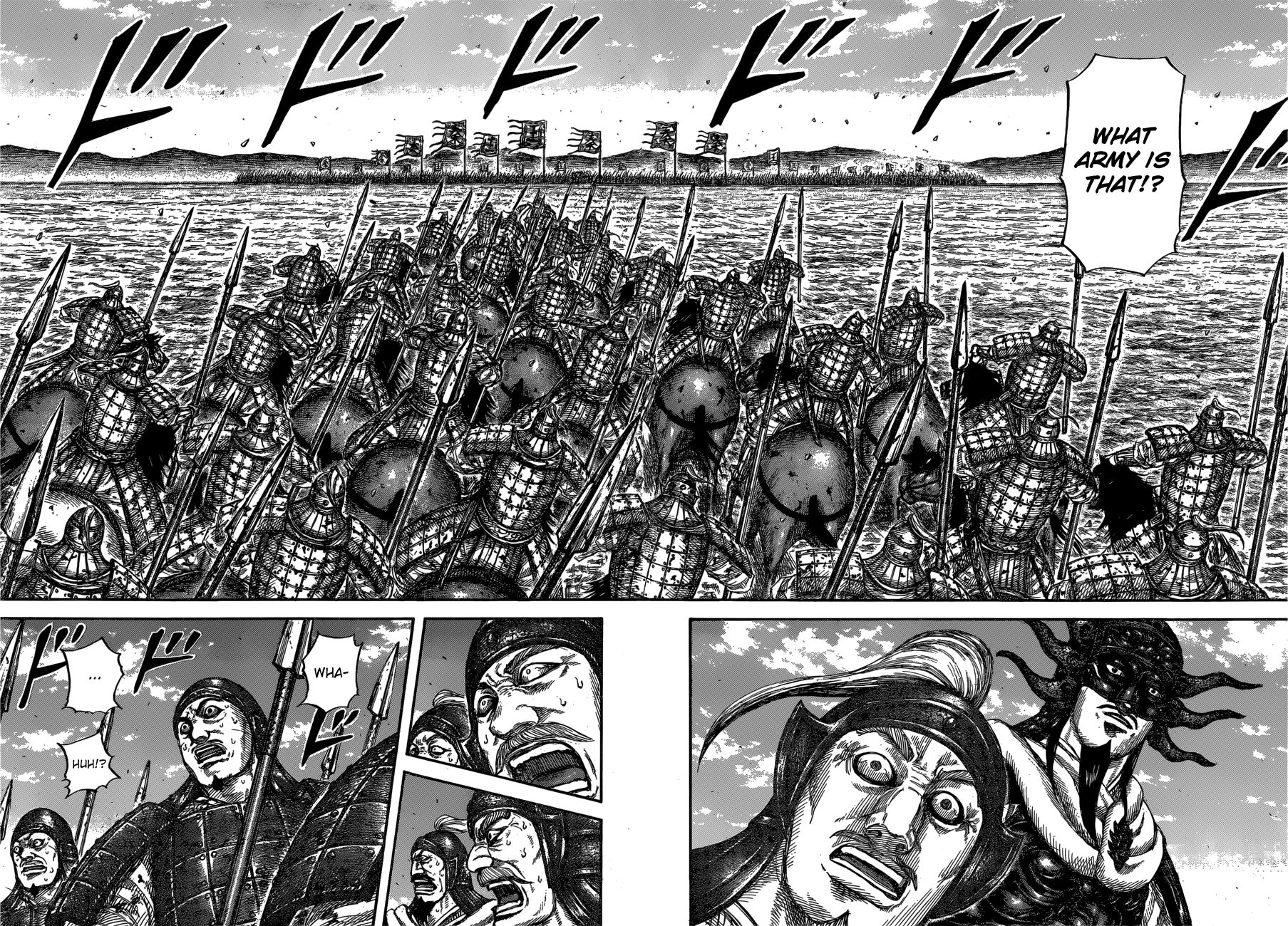 Kingdom Chapter 614 page 16 - Chapter 614: Pincer Attack
