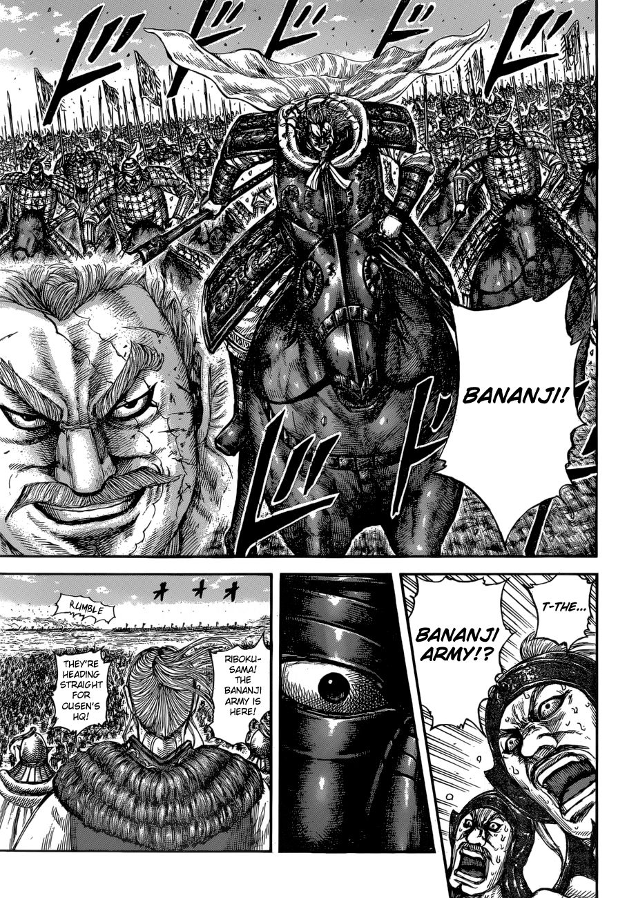 Kingdom Chapter 614 page 18 - Chapter 614: Pincer Attack