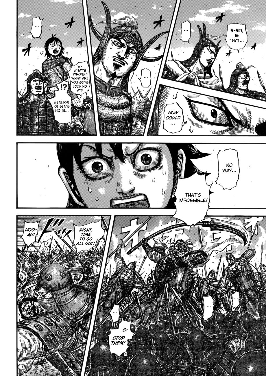 Kingdom Chapter 614 page 19 - Chapter 614: Pincer Attack