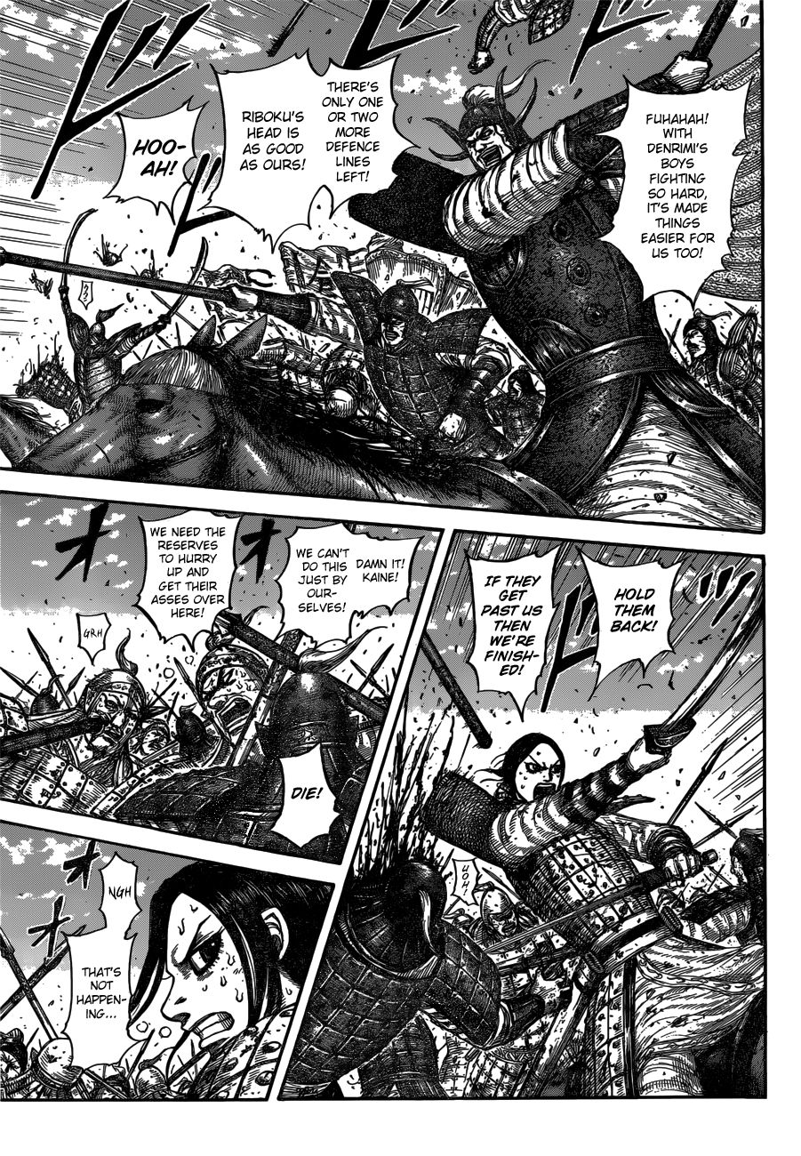Kingdom Chapter 614 page 5 - Chapter 614: Pincer Attack