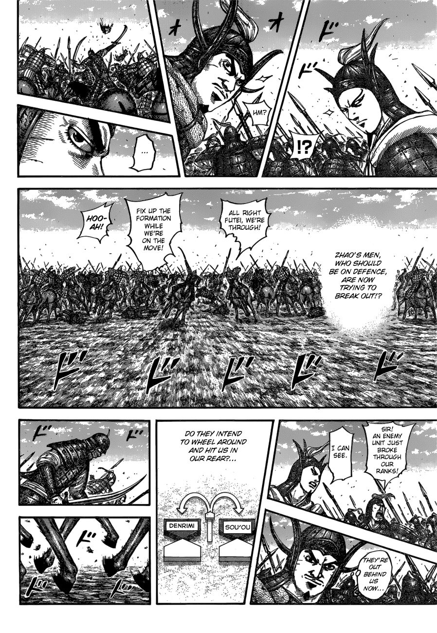 Kingdom Chapter 614 page 8 - Chapter 614: Pincer Attack