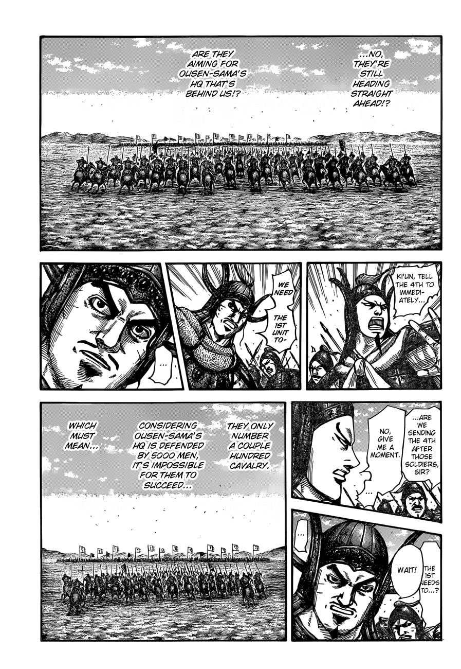 Kingdom Chapter 614 page 9 - Chapter 614: Pincer Attack