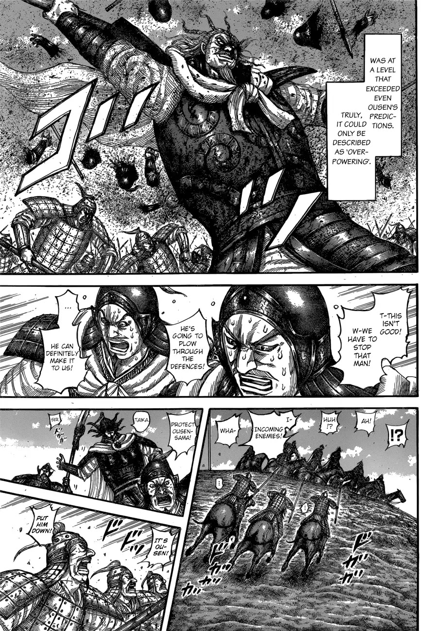 Kingdom manga, chapter 615, page 12 of 19