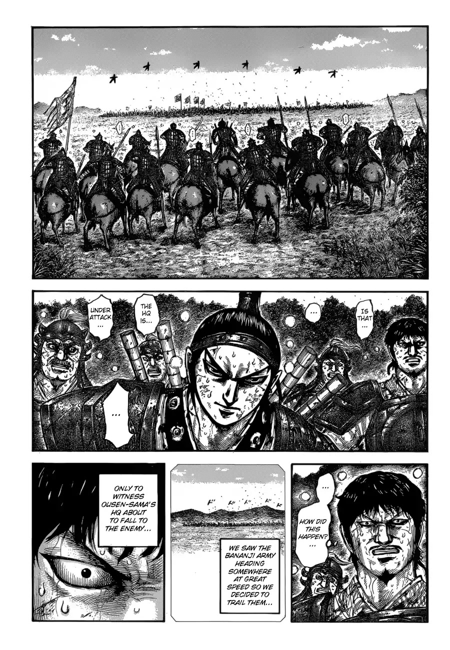 Kingdom manga, chapter 615, page 16 of 19