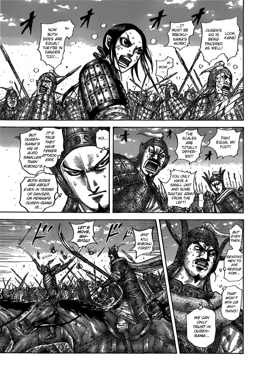 Kingdom manga, chapter 615, page 6 of 19