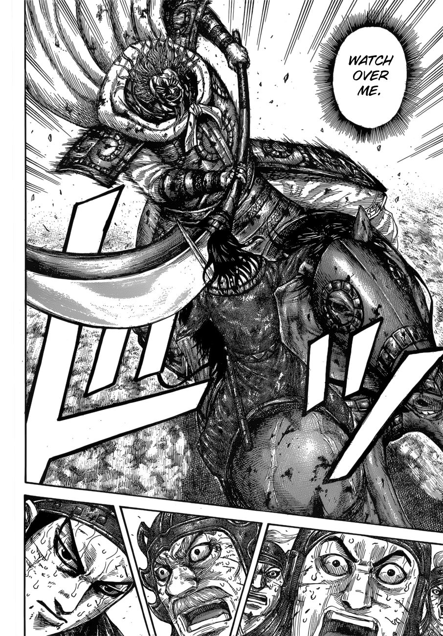 Kingdom Chapter 616 page 17 - Chapter 616: Ousen's Path of Retreat