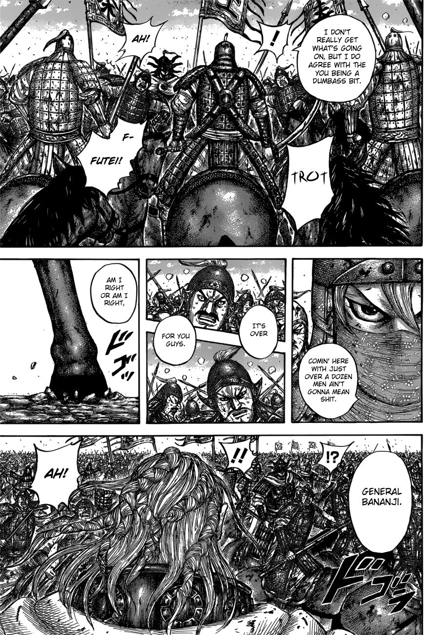 Kingdom Chapter 616 page 9 - Chapter 616: Ousen's Path of Retreat