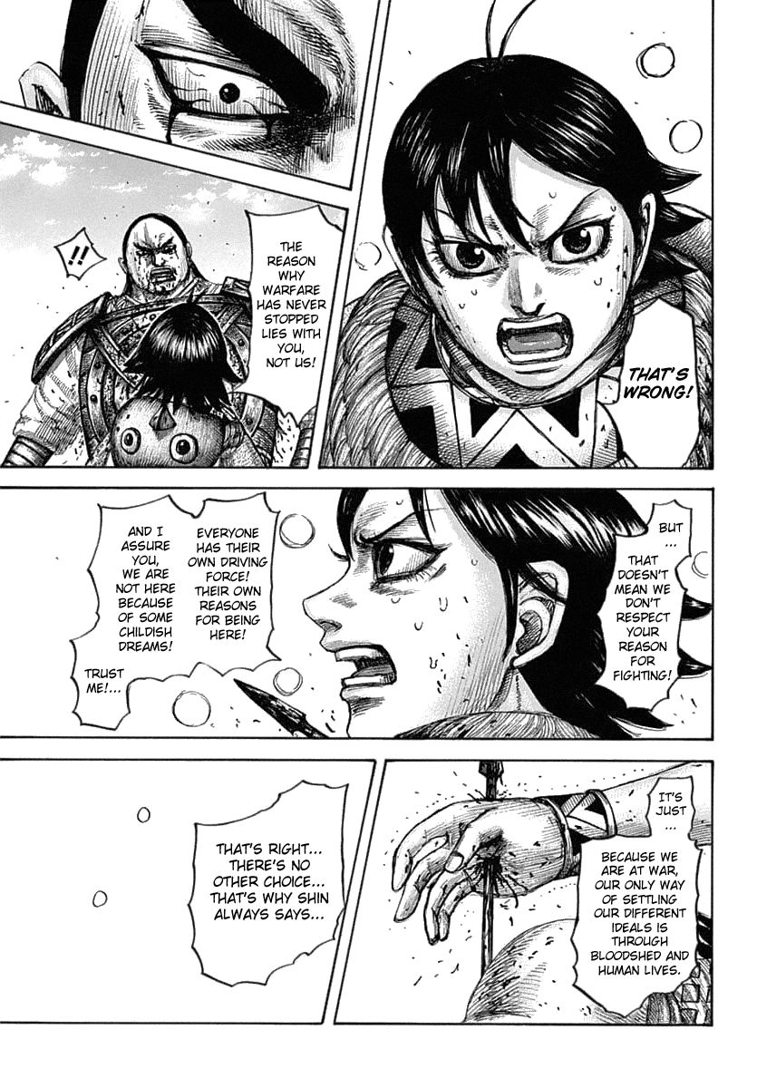 Kingdom Chapter 618 page 19 - Chapter 618: Reasons for Fighting