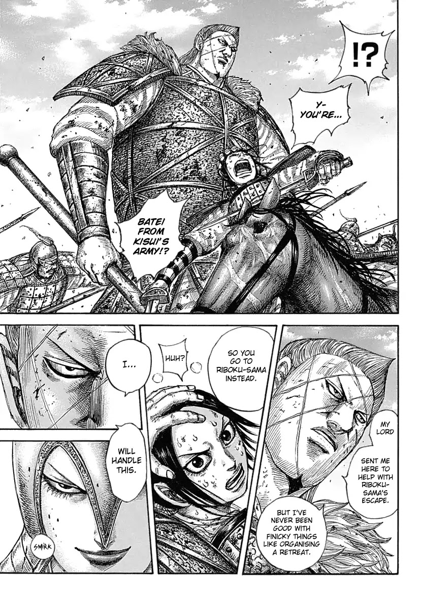 Kingdom manga, chapter 619, page 9 of 21