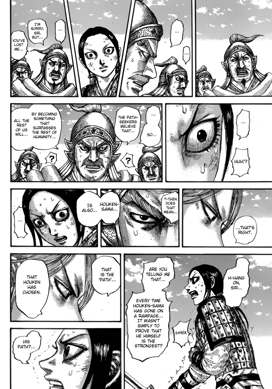 Kingdom manga, chapter 623, page 16 of 20
