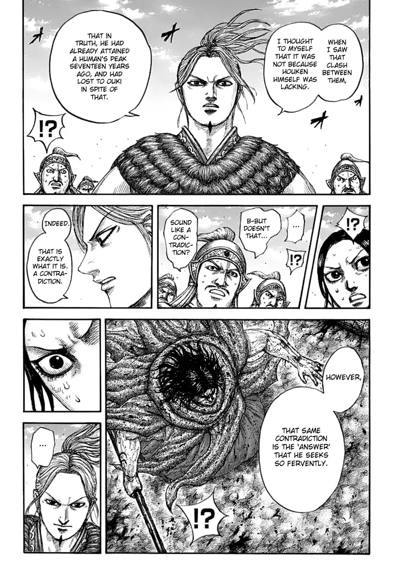 Kingdom Chapter 625 page 13 - Chapter 625: Contradiction's Answer