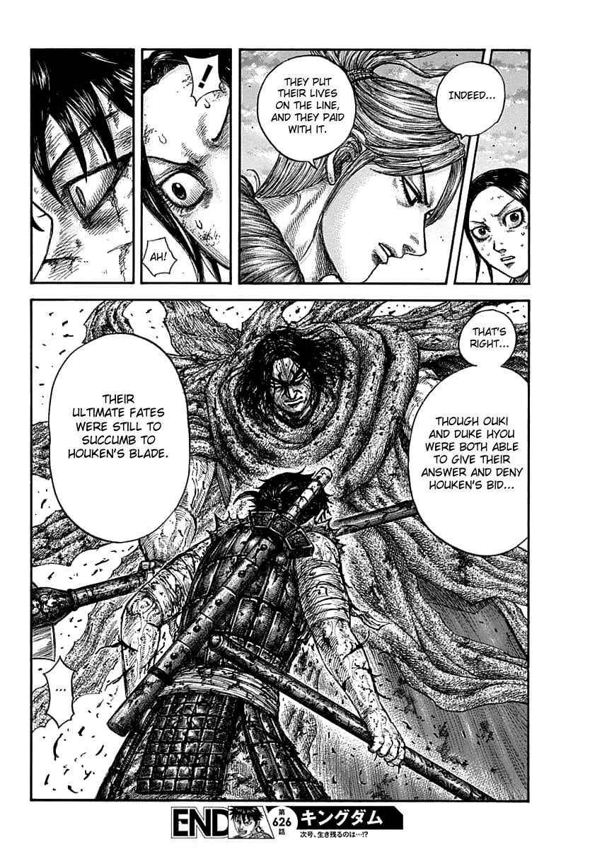 Kingdom Chapter 626 page 19 - Chapter 626: Merciless Reality