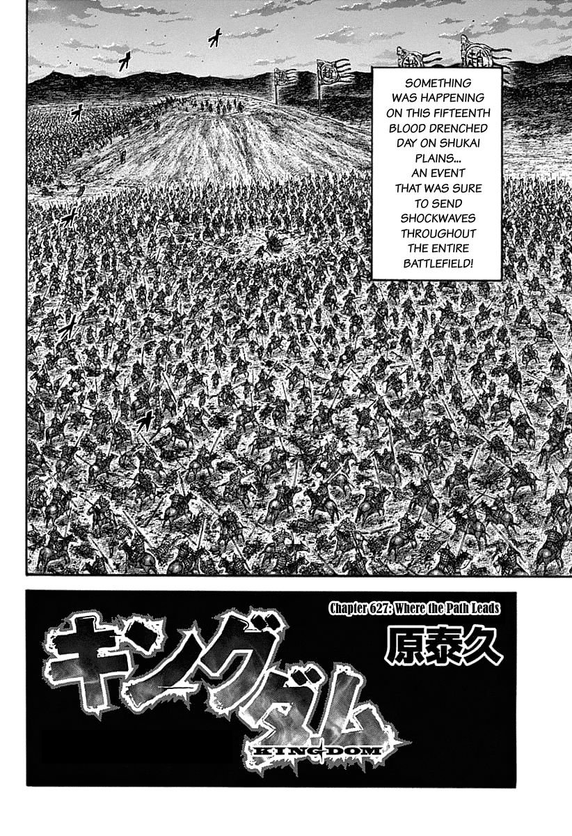 Kingdom Chapter 627 page 4 - Chapter 627: Where the Path Leads