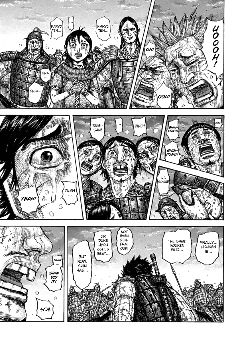 Kingdom manga, chapter 628, page 10 of 20