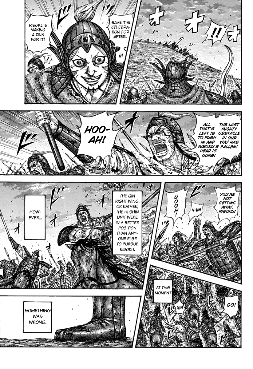 Kingdom manga, chapter 628, page 16 of 20