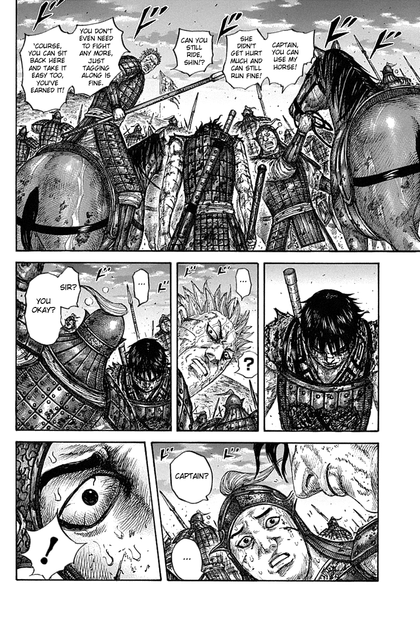 Kingdom manga, chapter 628, page 17 of 20