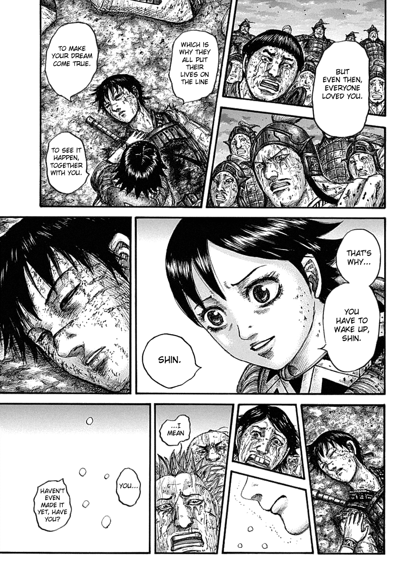 Kingdom manga, chapter 629, page 17 of 21