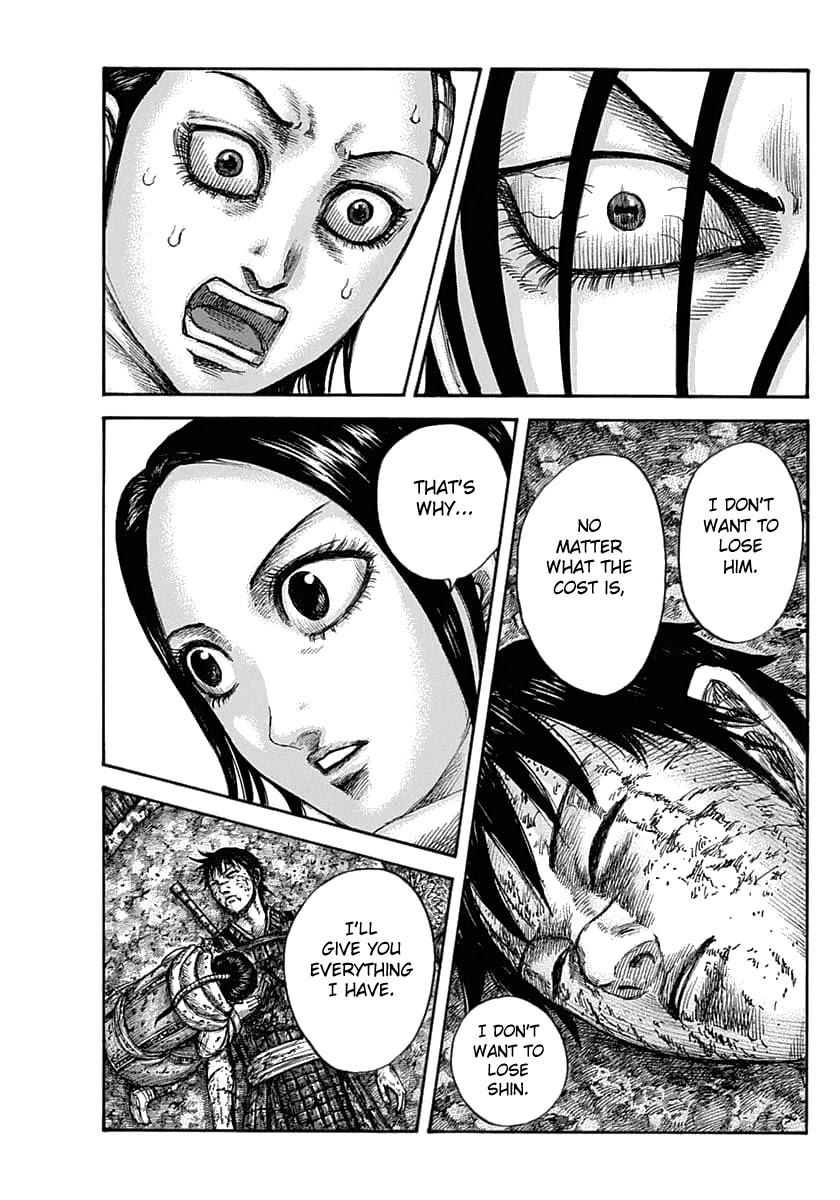 Kingdom manga, chapter 630, page 19 of 21