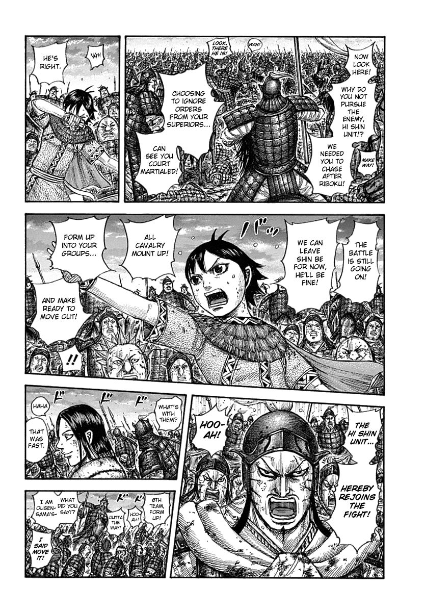Kingdom manga, chapter 632, page 14 of 21