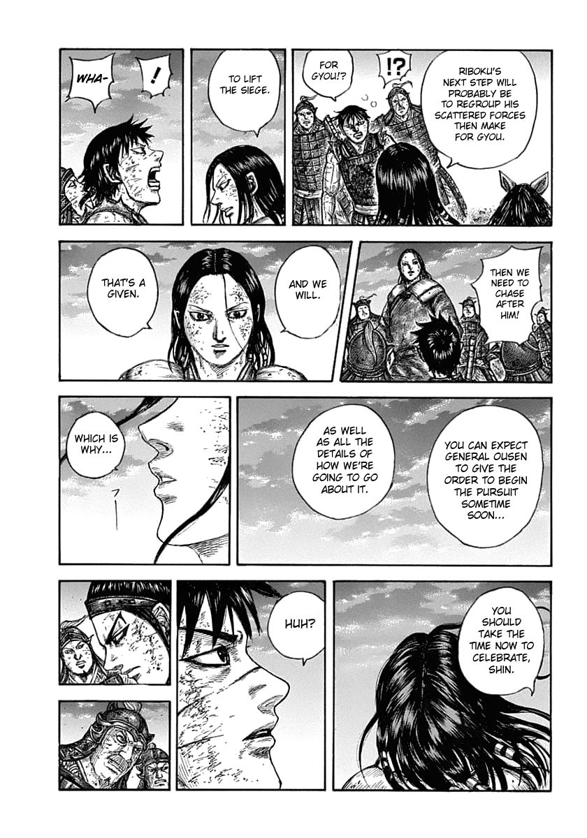 Kingdom manga, chapter 632, page 19 of 21