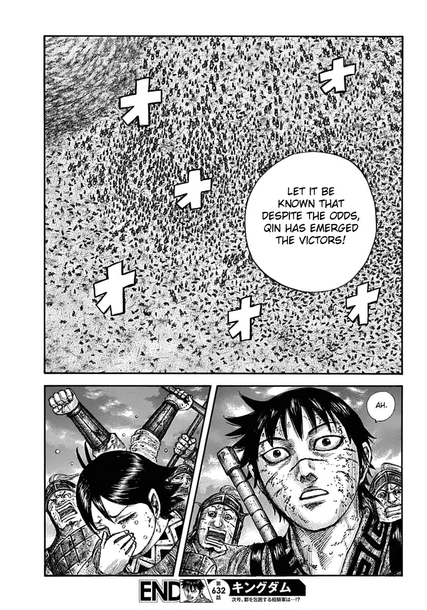 Kingdom manga, chapter 632, page 21 of 21
