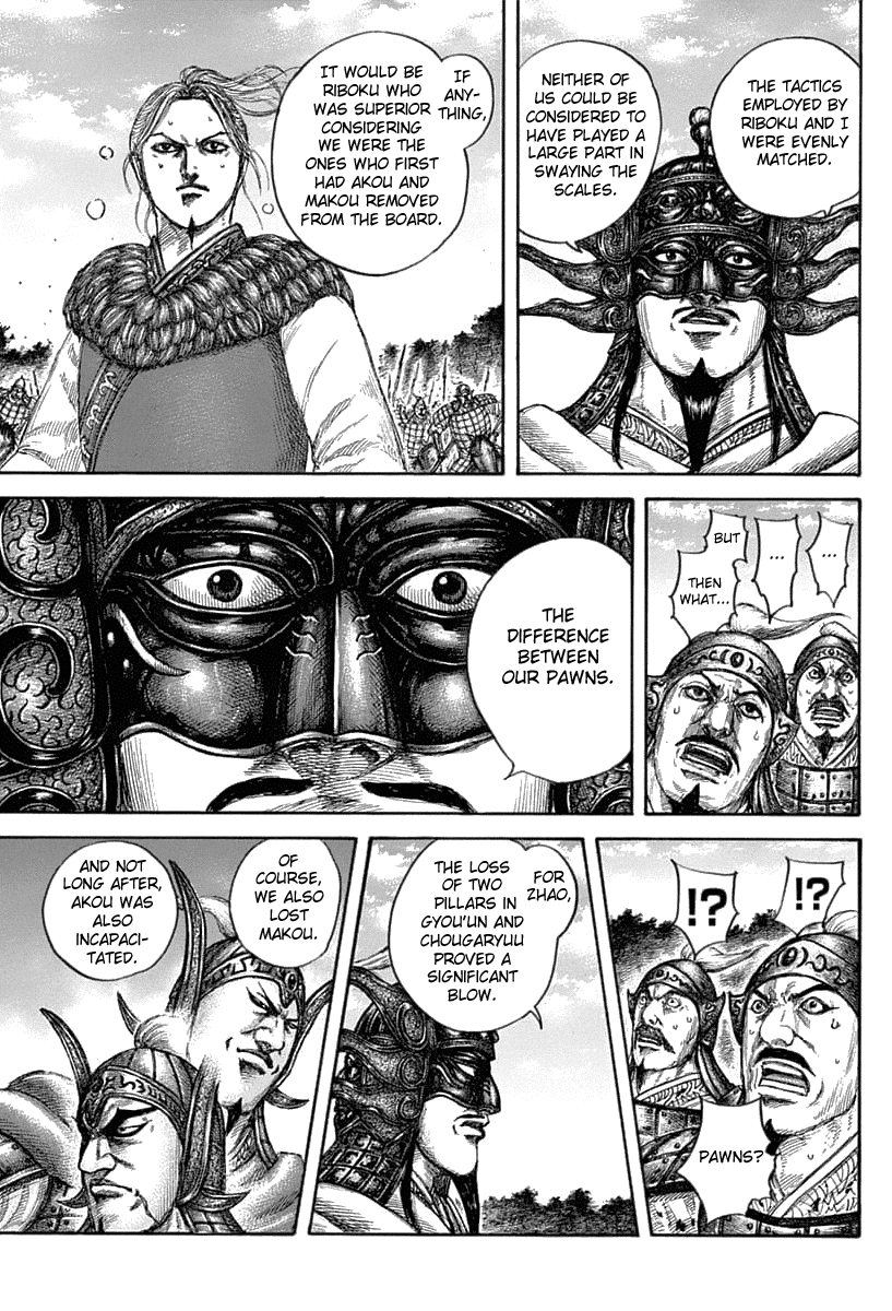Kingdom manga, chapter 634, page 19 of 22