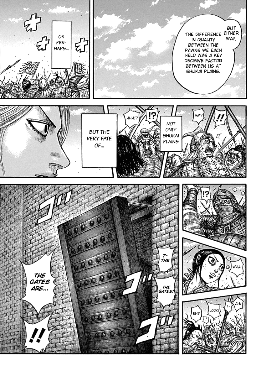 Kingdom manga, chapter 634, page 21 of 22