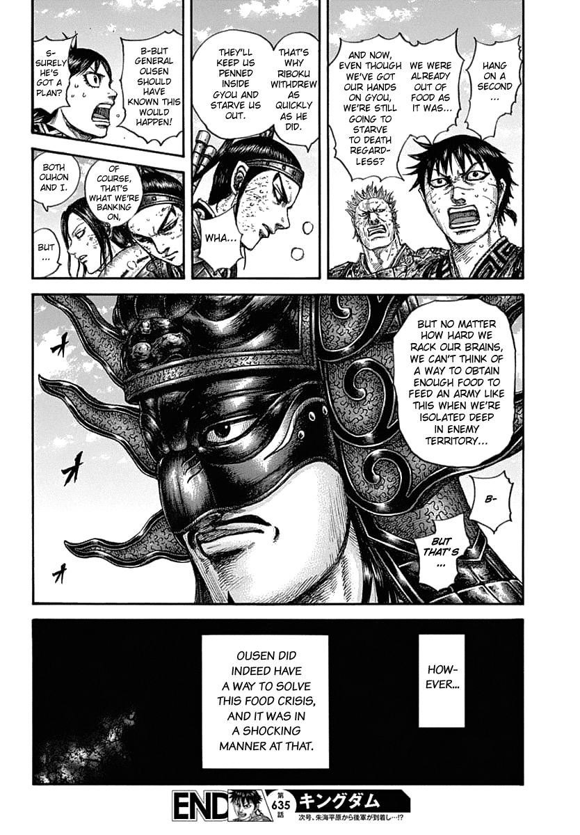 Kingdom Chapter 635 page 22 - Chapter 635: Mountain of Treasure