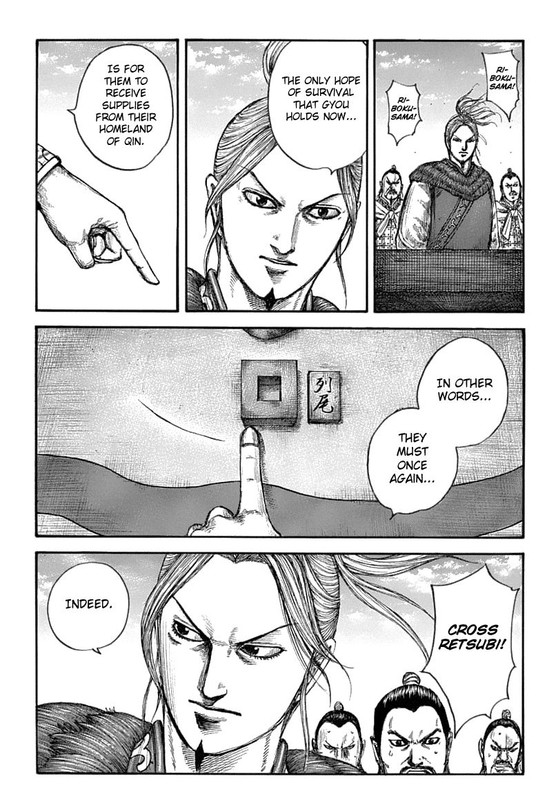 Kingdom Chapter 636 page 10 - Chapter 636: Route of Resupply
