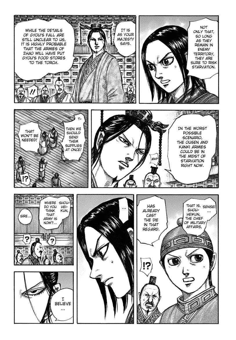 Kingdom Chapter 636 page 13 - Chapter 636: Route of Resupply