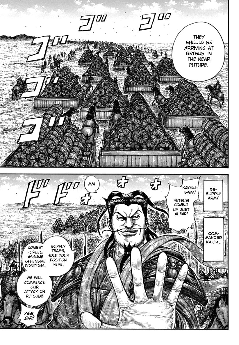 Kingdom Chapter 636 page 14 - Chapter 636: Route of Resupply