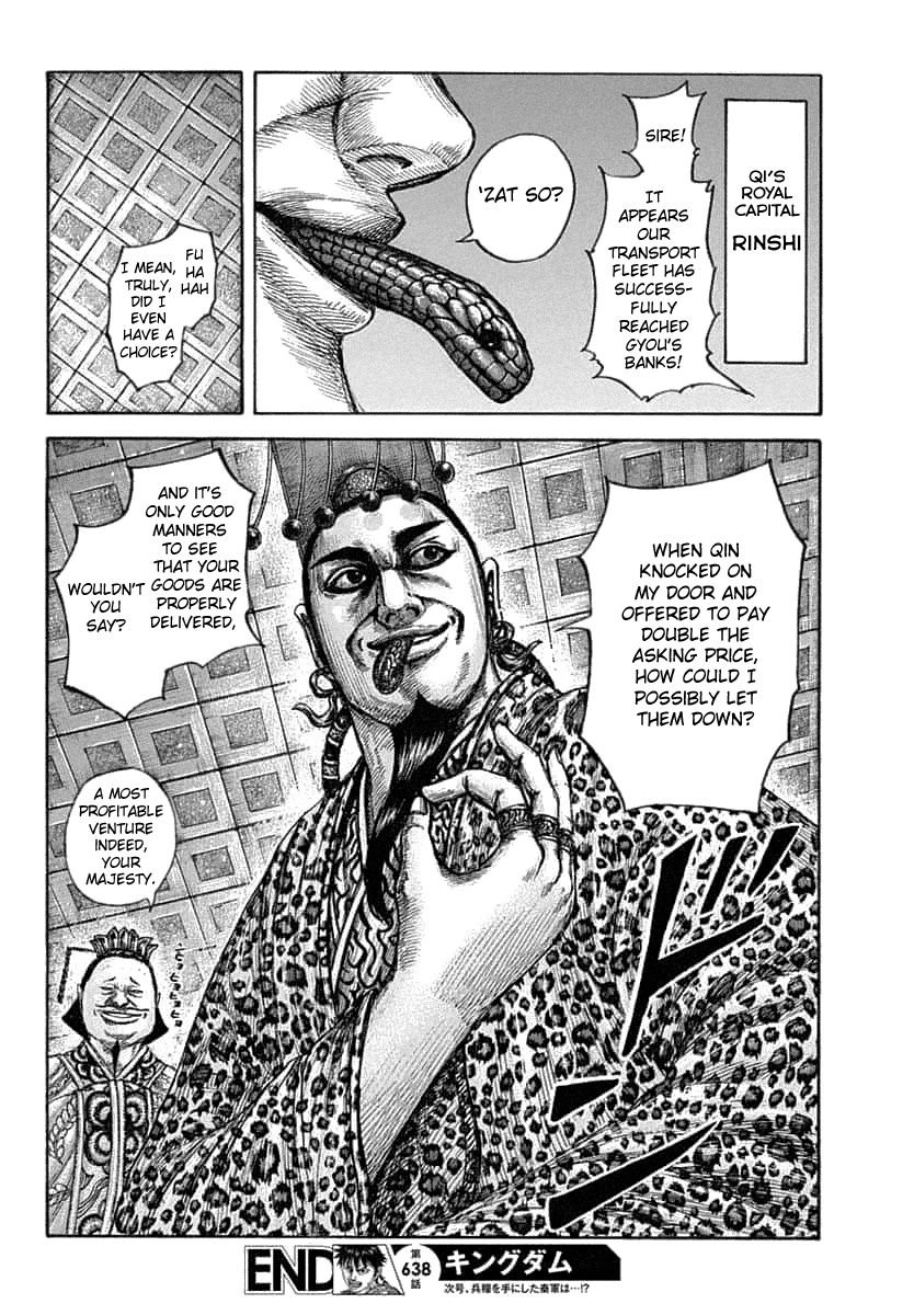 Kingdom Chapter 638 page 20 - Chapter 638: Waterway
